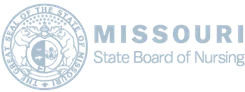Missouri State Board of Nursing seal