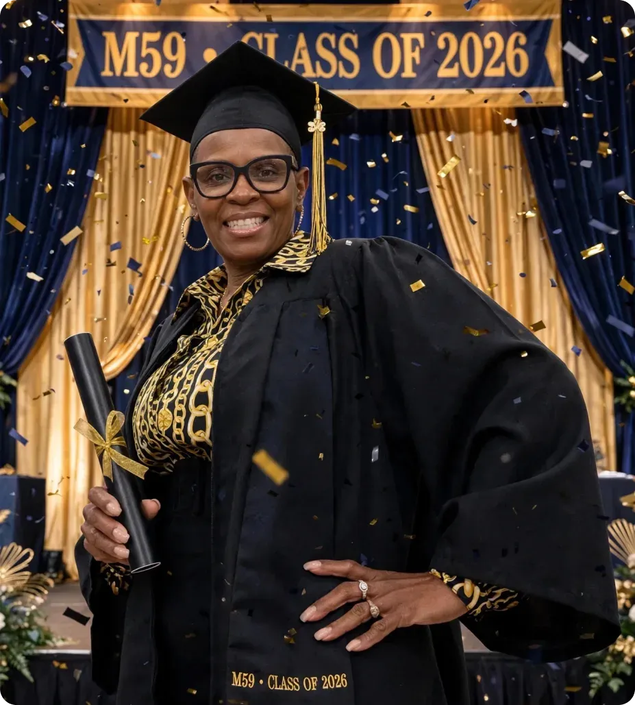 A registered nursing graduate with their Bachelor of Science in Nursing degree