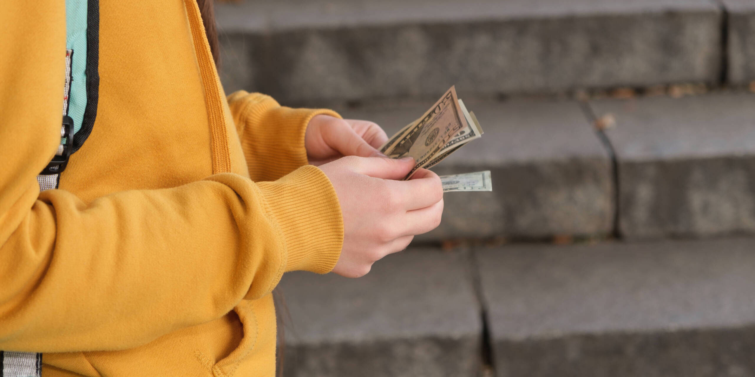 counting money for finances
