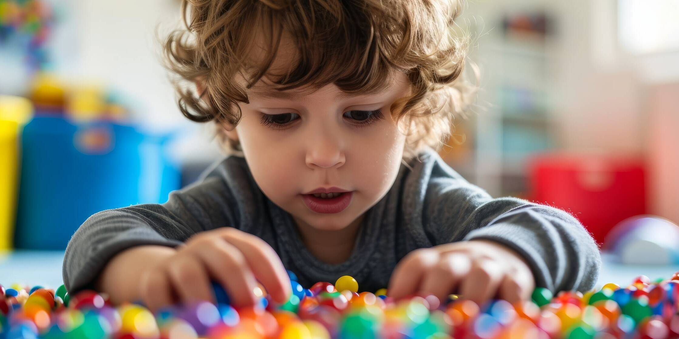 Occupational Therapy Sensory Integration a child is performing a sensory integration during occupational therapy