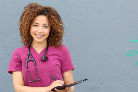 Nursing School female nursing student